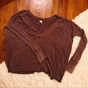 Free People long sleeved sweater